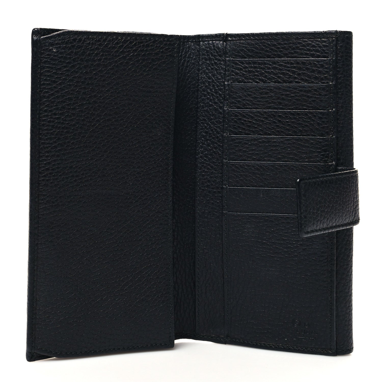 Gucci Calfskin Studded Soho Continental Wallet Black 5 of 10