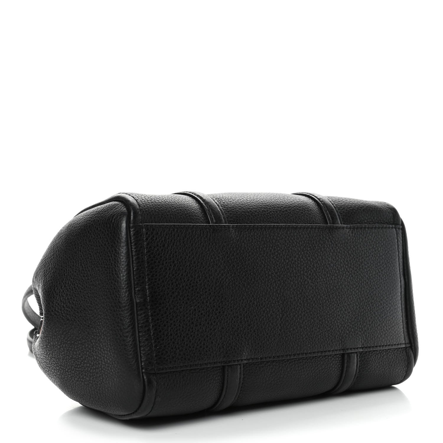 Marc Jacobs Textured Calfskin The Tag Bauletto 26 Black 3 of 4