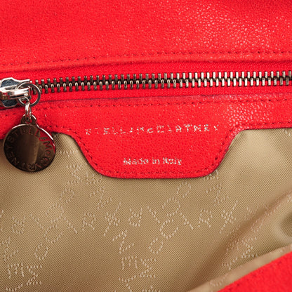 Stella McCartney Shaggy Deer Falabella Fold Over Tote Flame 6 of 7
