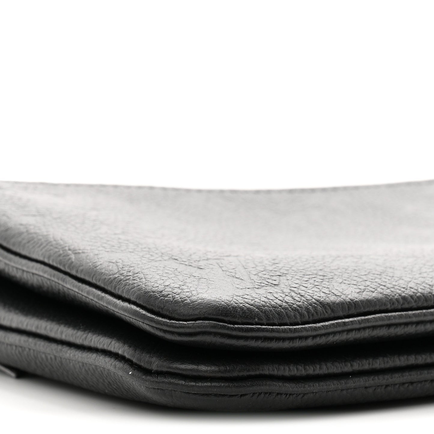 Empreinte Double Zip Pochette Black