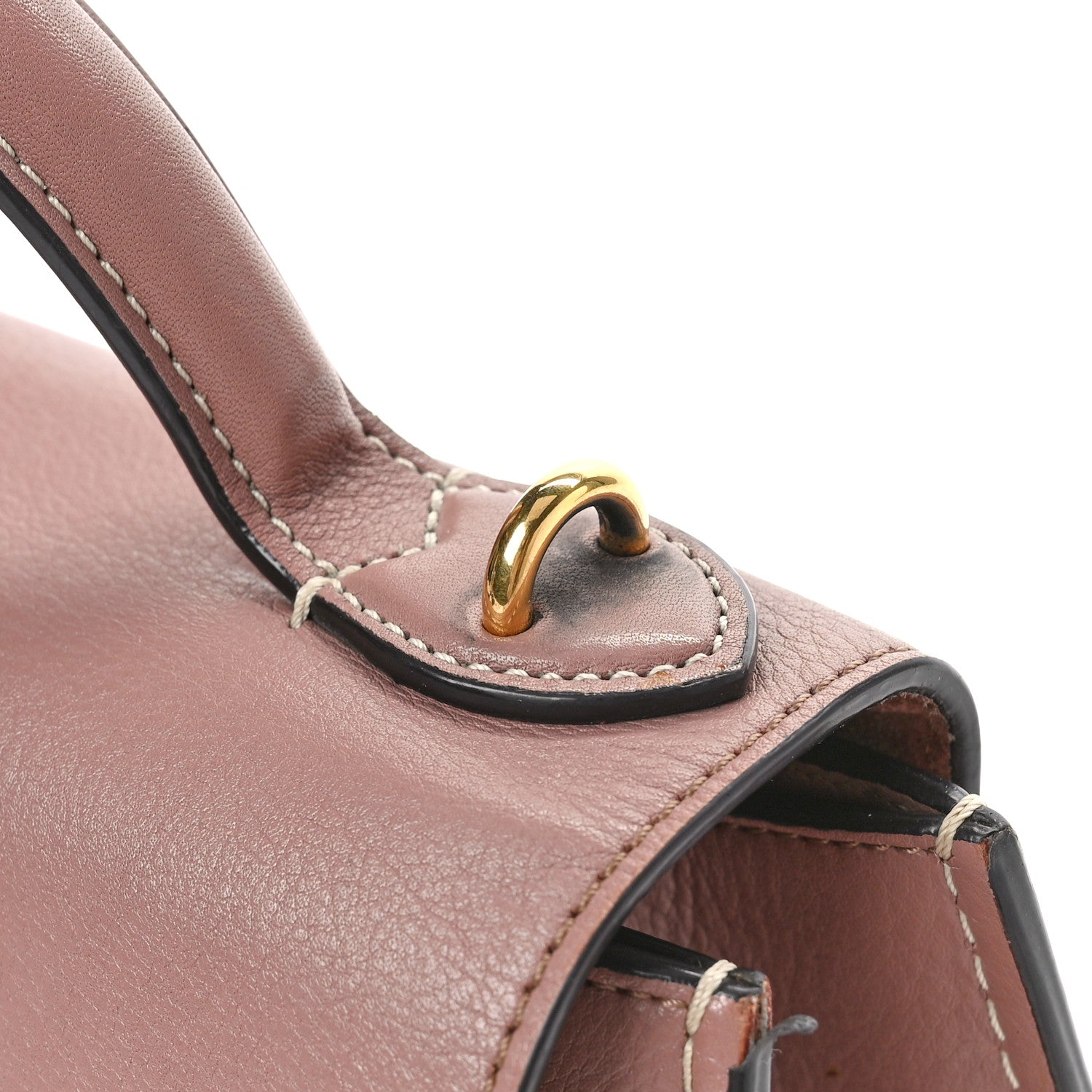 Mulberry Small Classic Grain Calfskin Mini Seaton 9 of 13