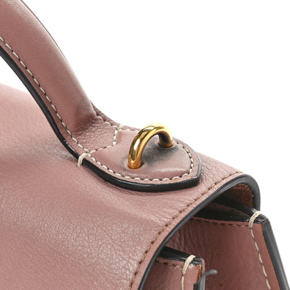 Mulberry Small Classic Grain Calfskin Mini Seaton 9 of 13