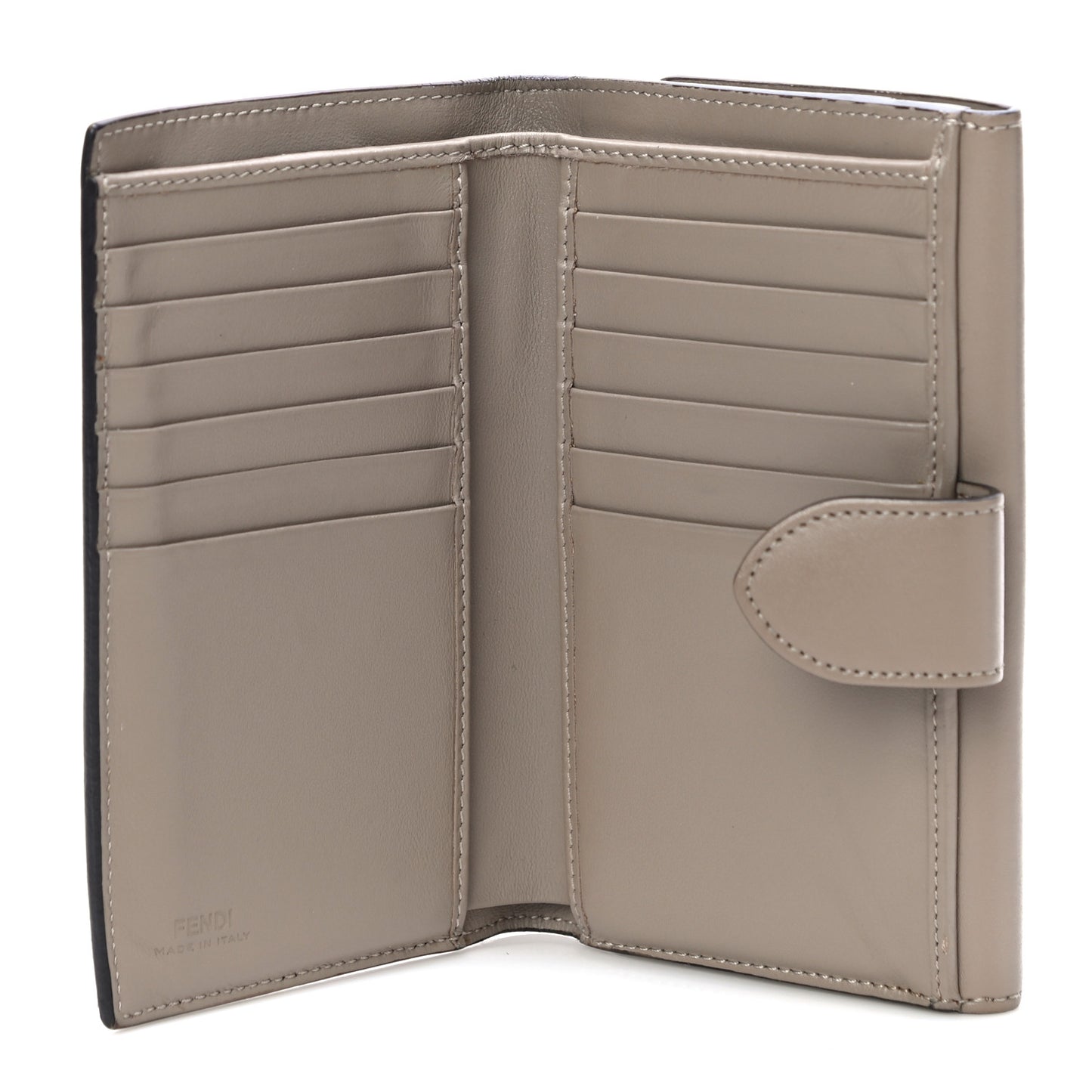 Vitello Liberty Century Lucido By The Way Medium Bi-Fold Wallet Tortora