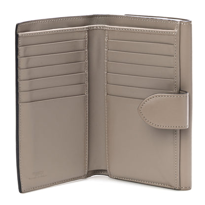 Fendi Vitello Liberty Century Lucido By The Way Medium Bi-Fold Wallet Tortora 5 of 13