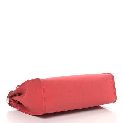 Hermes Vache Hunter Toile Herbag Zip 31 PM Bougainvillea 5 of 12