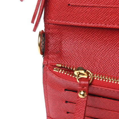 Louis Vuitton Damier Ebene Insolite Wallet Red 10 of 10