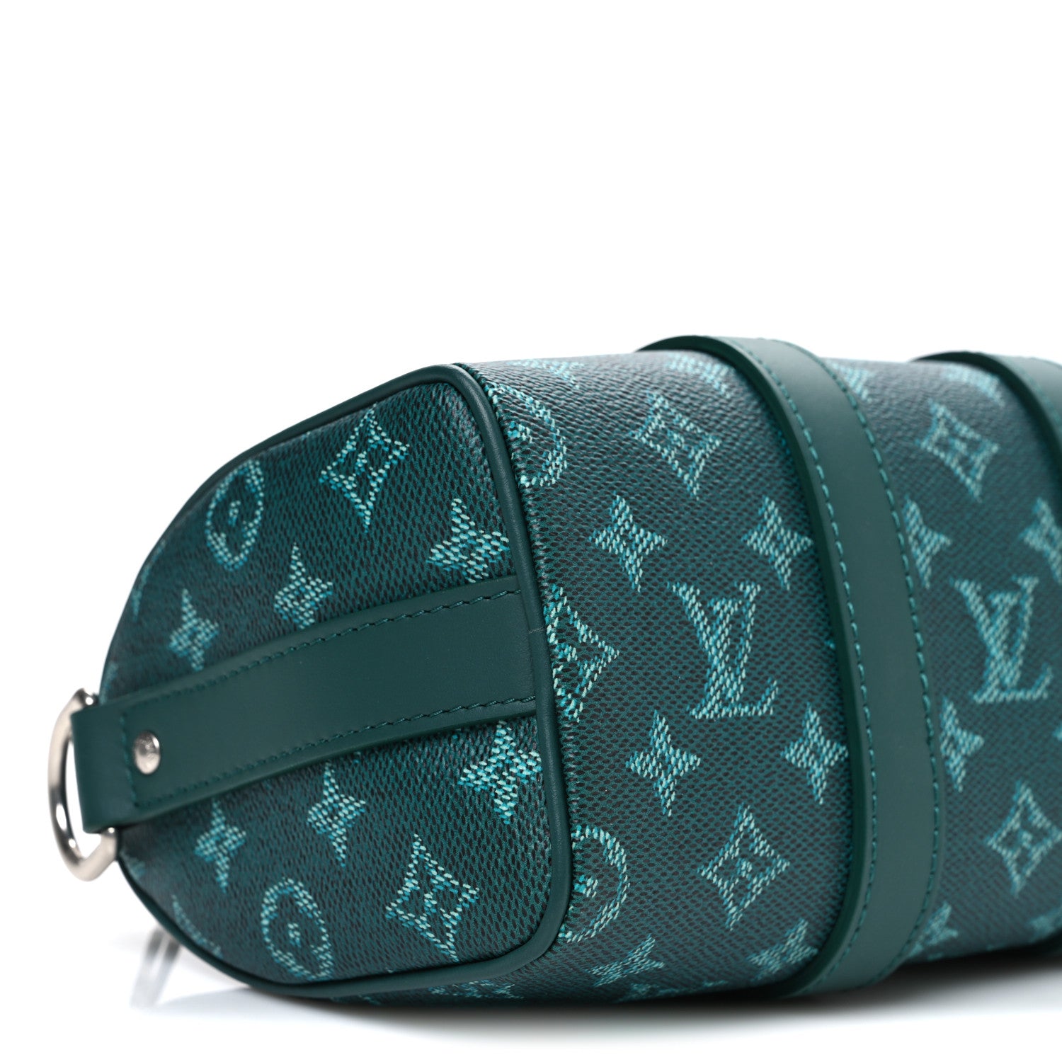 Louis Vuitton Monogram Heritage Keepall Bandouliere 25 Green 8 of 9
