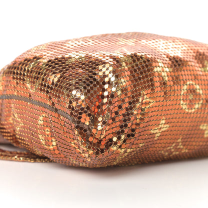 Louis Vuitton Monogram Mesh Metal Frances Gold 9 of 11