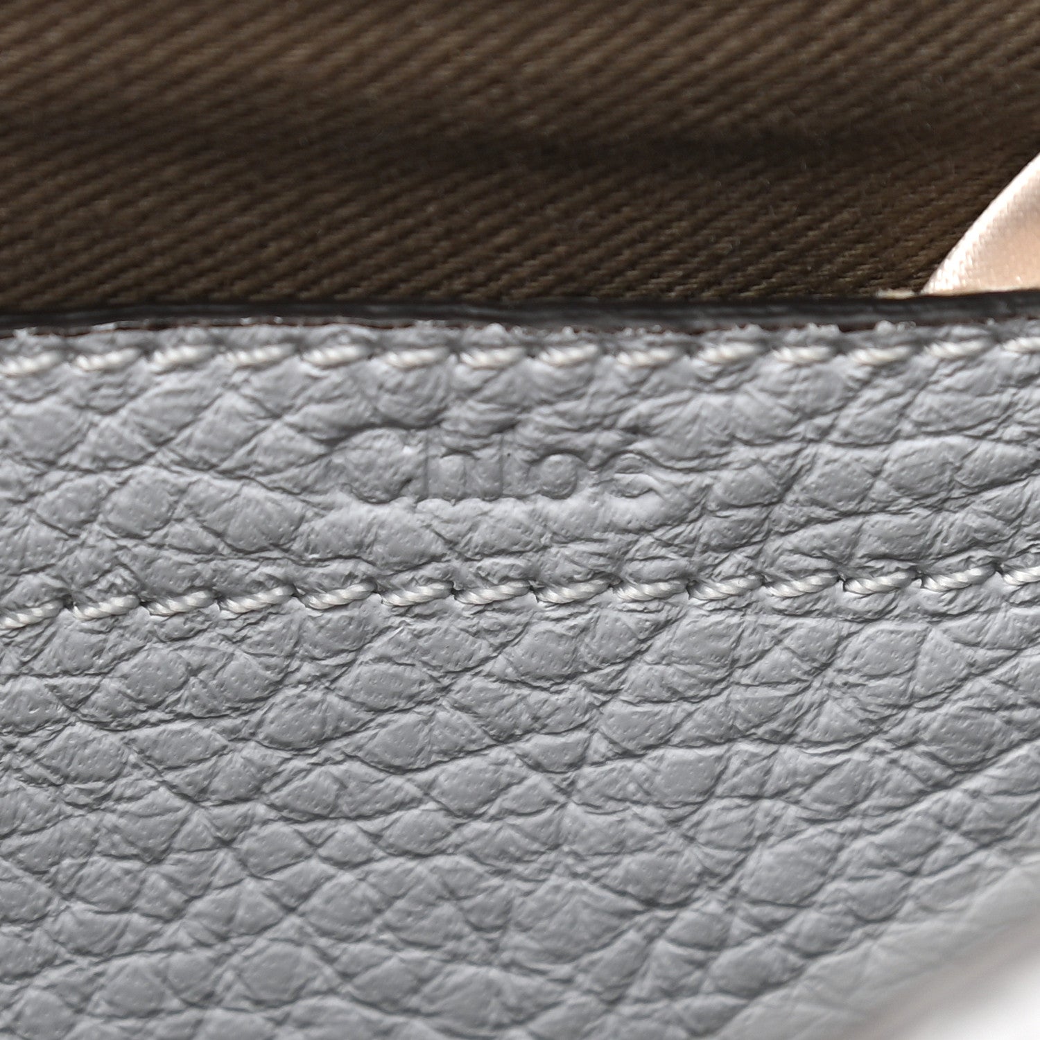 Chloe Calfskin Mini Marcie Round Crossbody Bag Light Cloud 6 of 10
