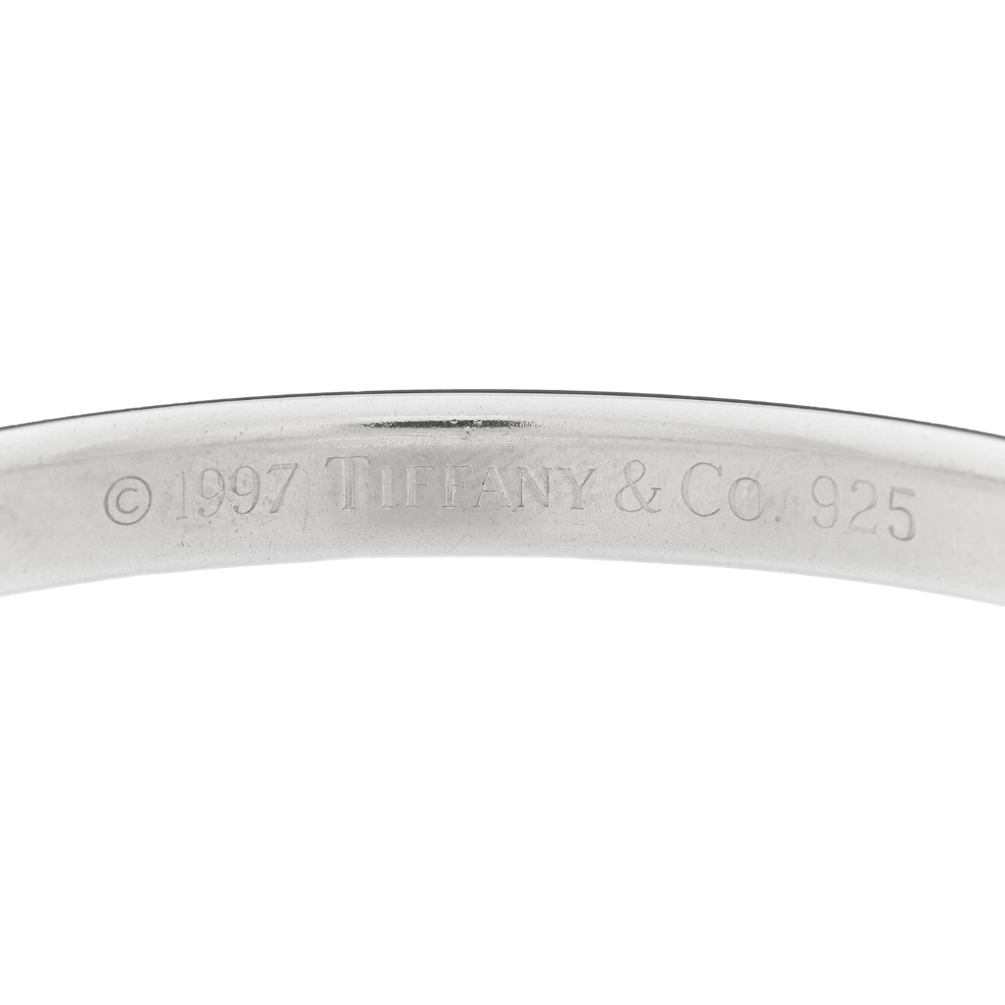 Sterling Silver Narrow 1837 Bangle Bracelet