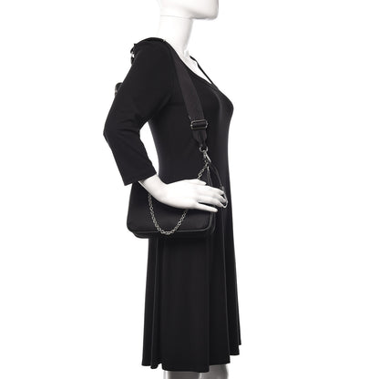 Prada Nylon Re-Edition 2005 Shoulder Bag Black 2 of 12