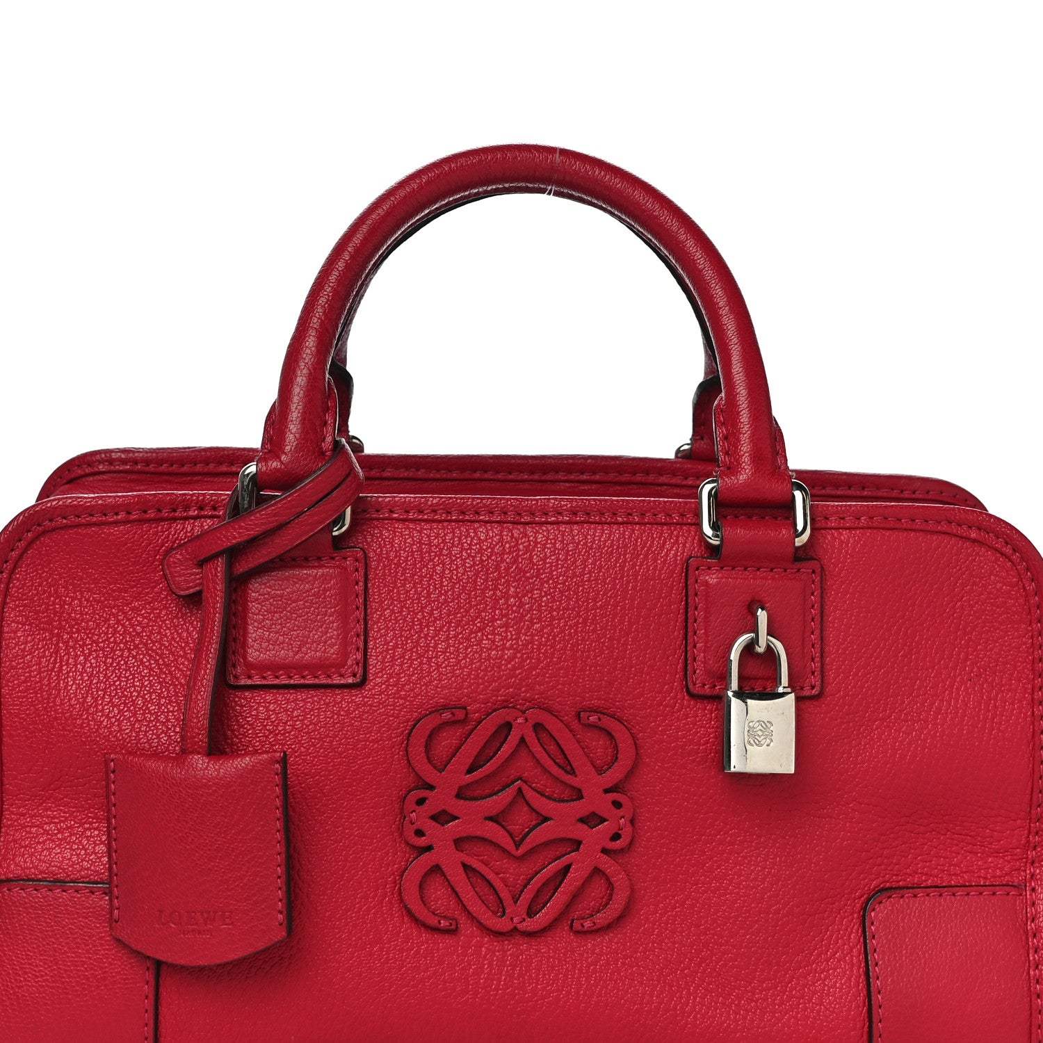 Loewe Goatskin Amazona Fuchsia 7 of 15