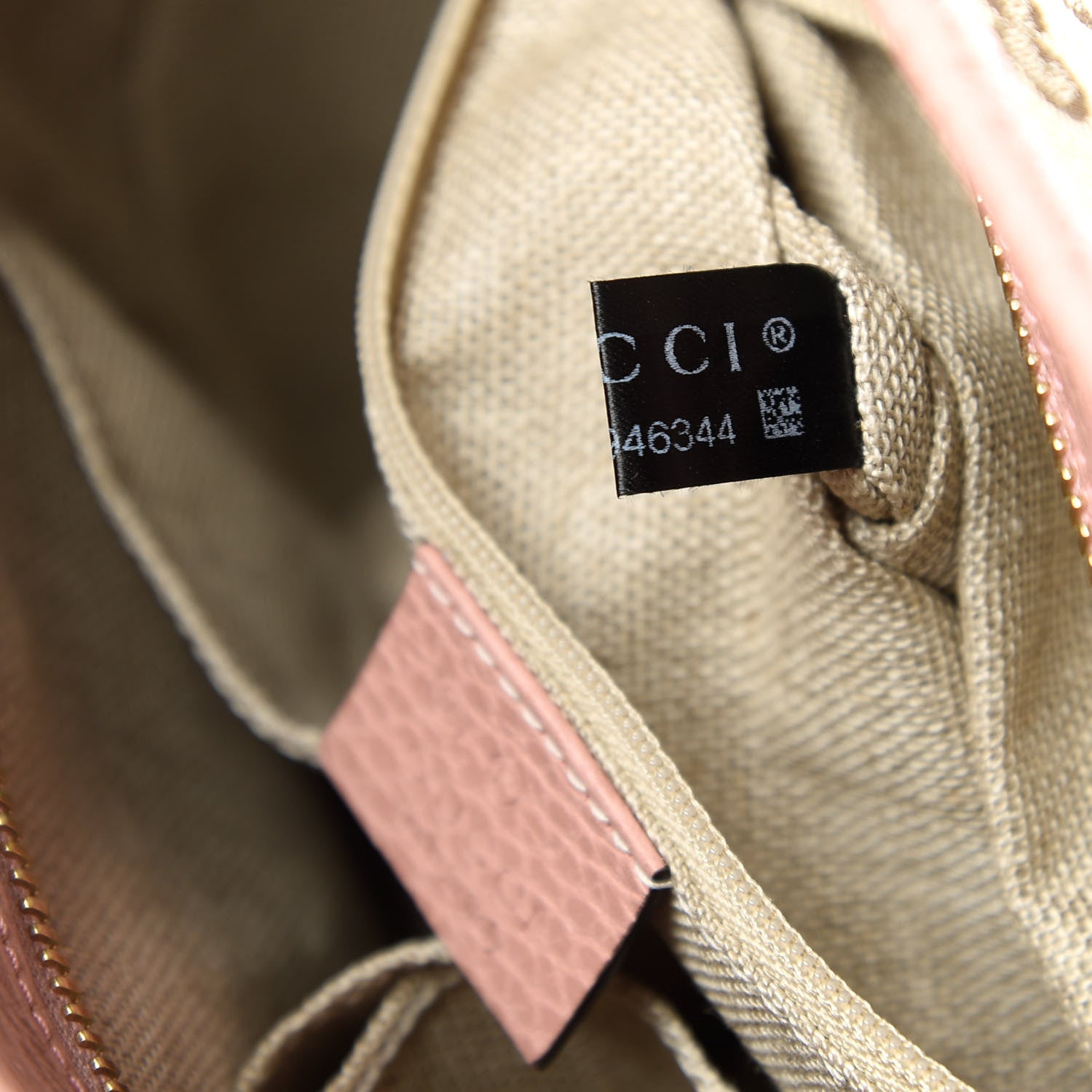 Gucci Monogram Small Bree Tote Beige Soft Pink 11 of 12
