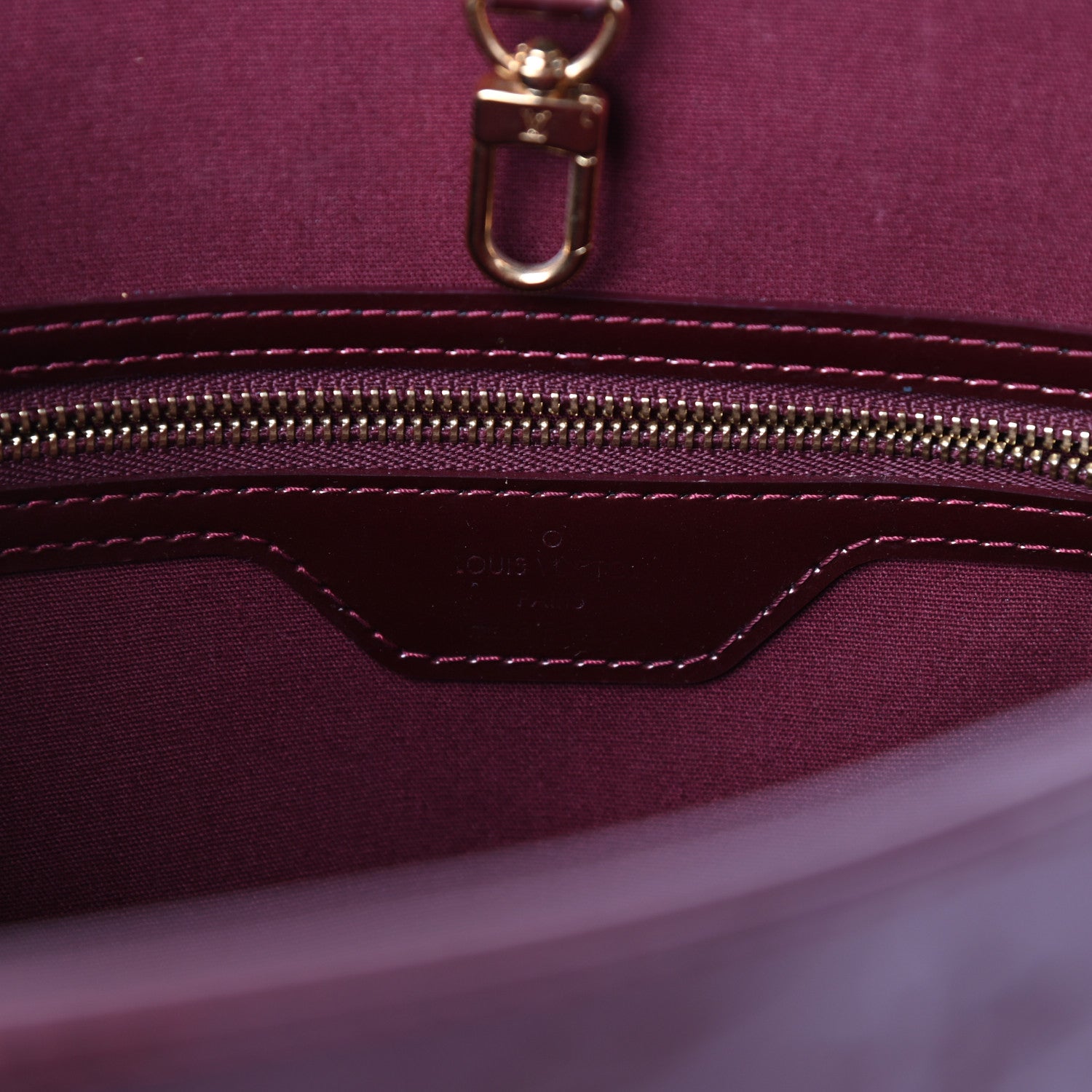 Louis Vuitton Vernis Avalon MM Rouge Fauviste 6 of 8