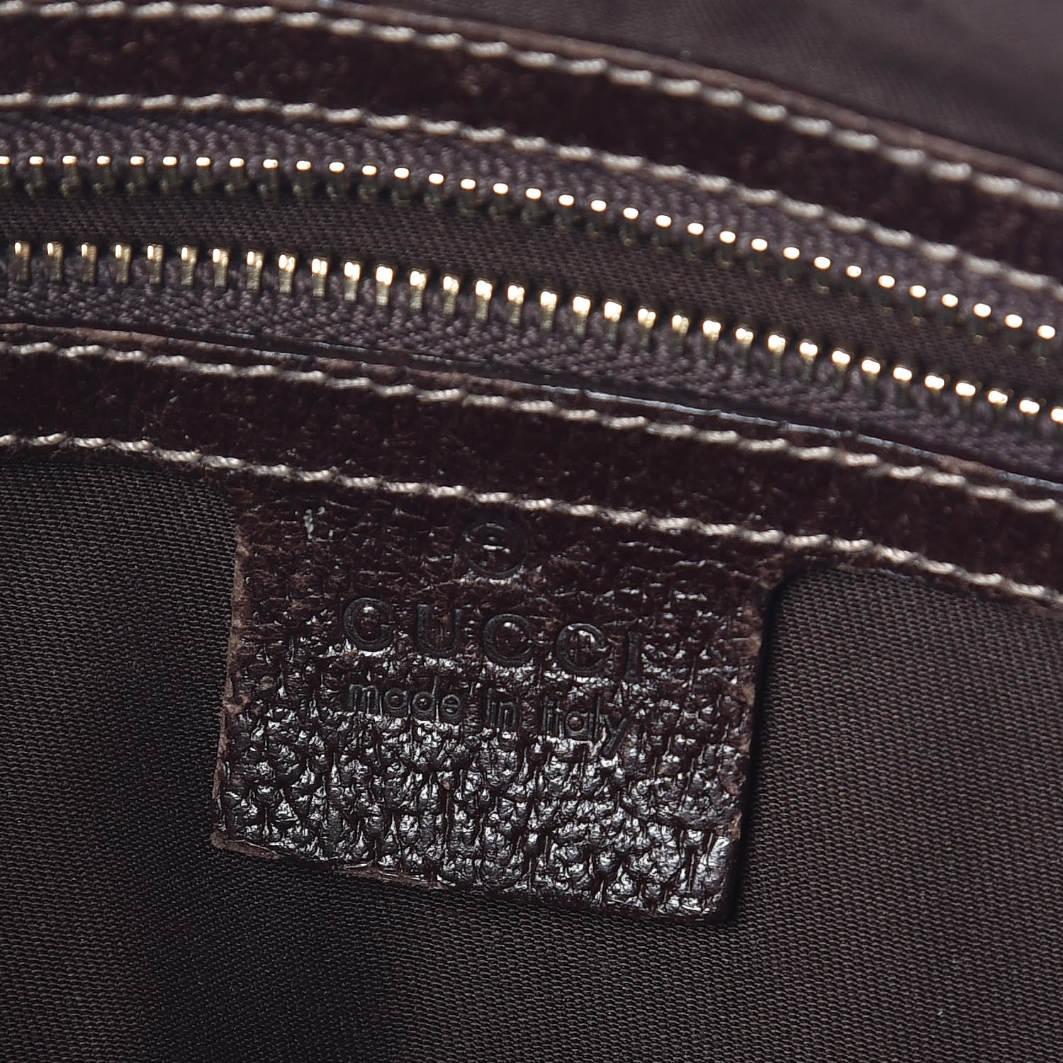 Gucci Monogram Medium Charmy Hobo Dark Brown 6 of 18