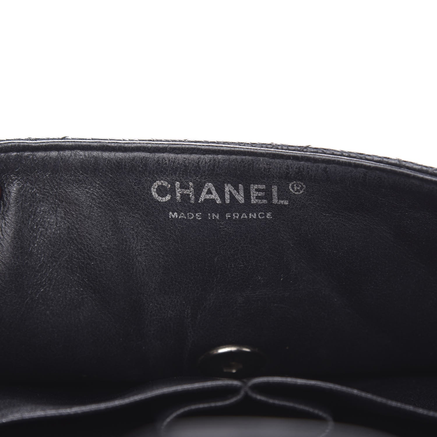 Chanel Caviar Quilted East West Flap Black 6 of 12