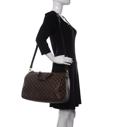 Louis Vuitton Damier Ebene Speedy Bandouliere 35 2 of 10
