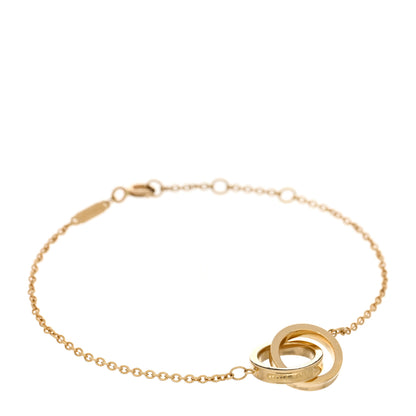 Tiffany 18K Yellow Gold 1837 Interlocking Circles Bracelet 1 of 3