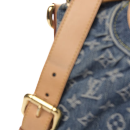 Louis Vuitton Denim Neo Cabby MM Blue 16 of 18