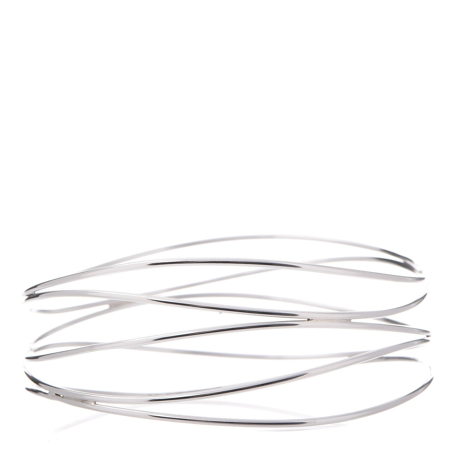 Sterling Silver Elsa Peretti Five Row Wave Bracelet