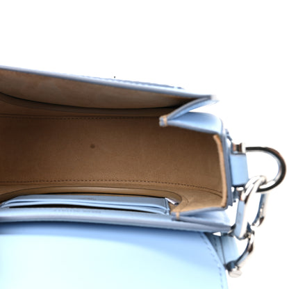 MCM Visetos Mini Patricia Crossbody Bag Light Blue Red 5 of 12