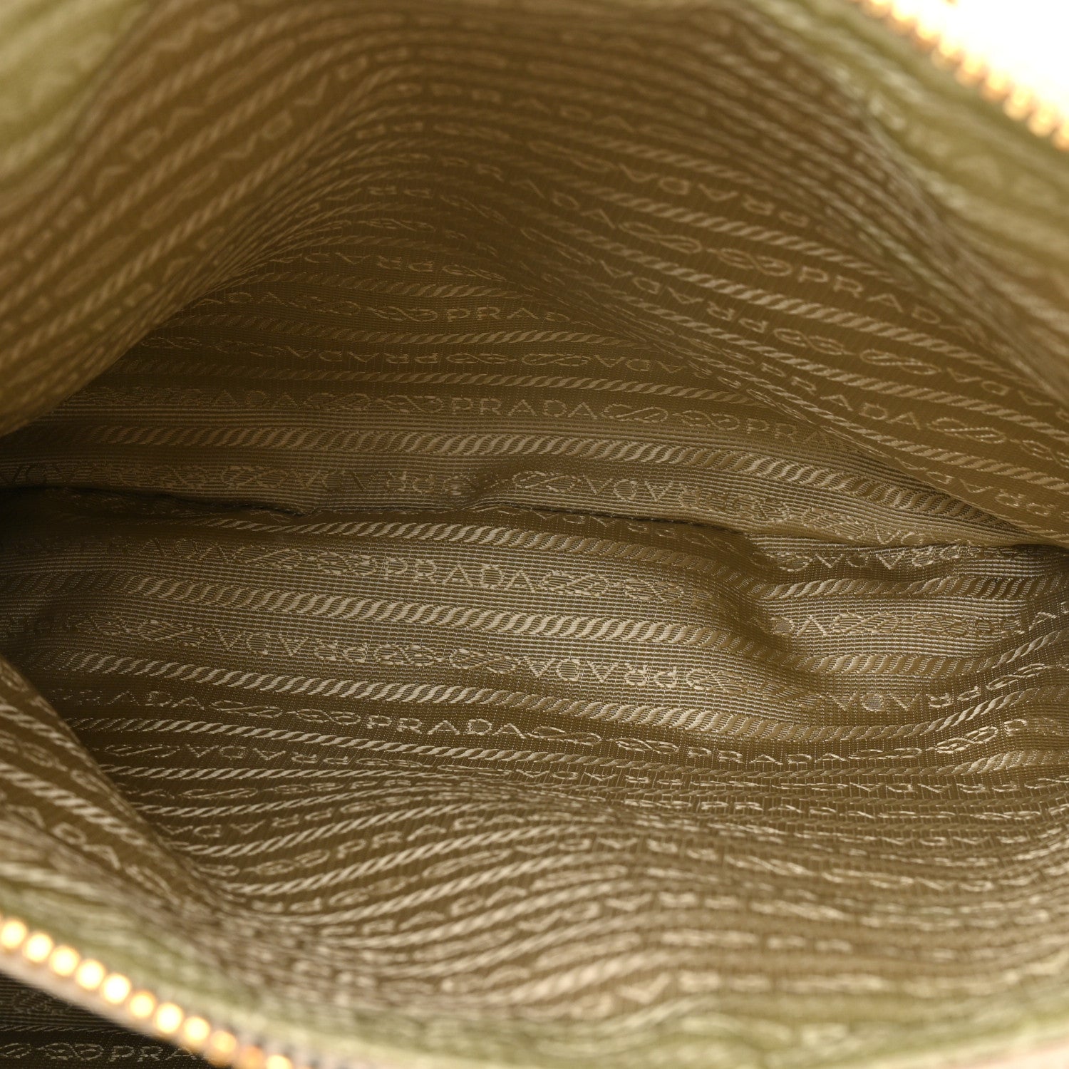 Prada Vitello Daino Large Double Zip Tote Talco 5 of 23