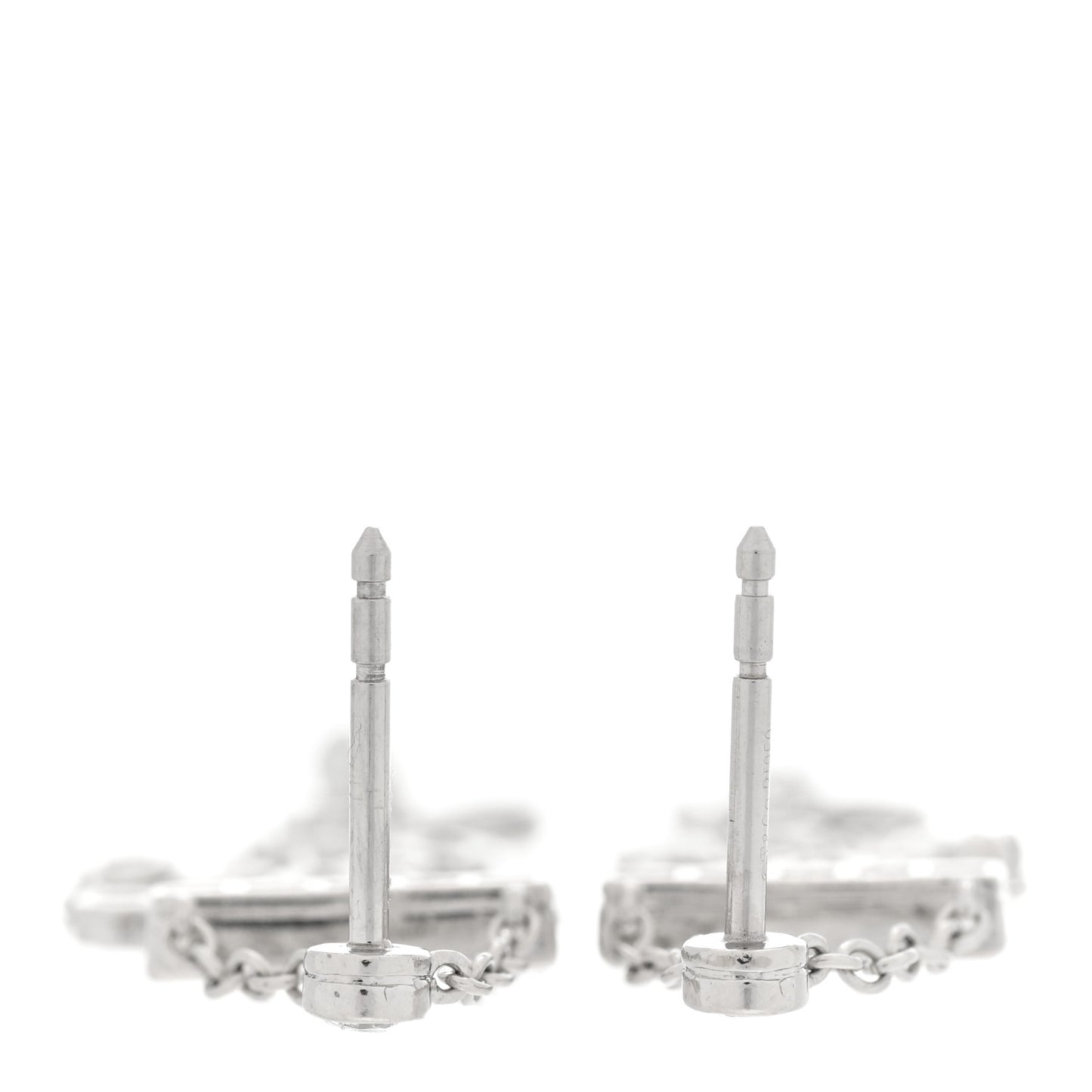 Platinum Diamond 1.95ctw Swing Drop Earrings