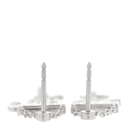 Tiffany Platinum Diamond 1.95ctw Swing Drop Earrings 3 of 5