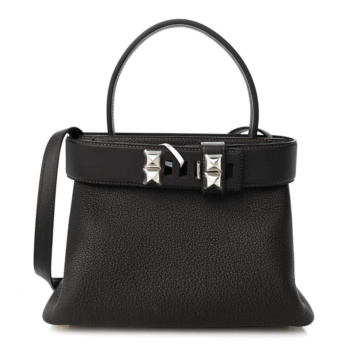 Hermes Togo Swift Medor Bag Bai Brun 1 of 12