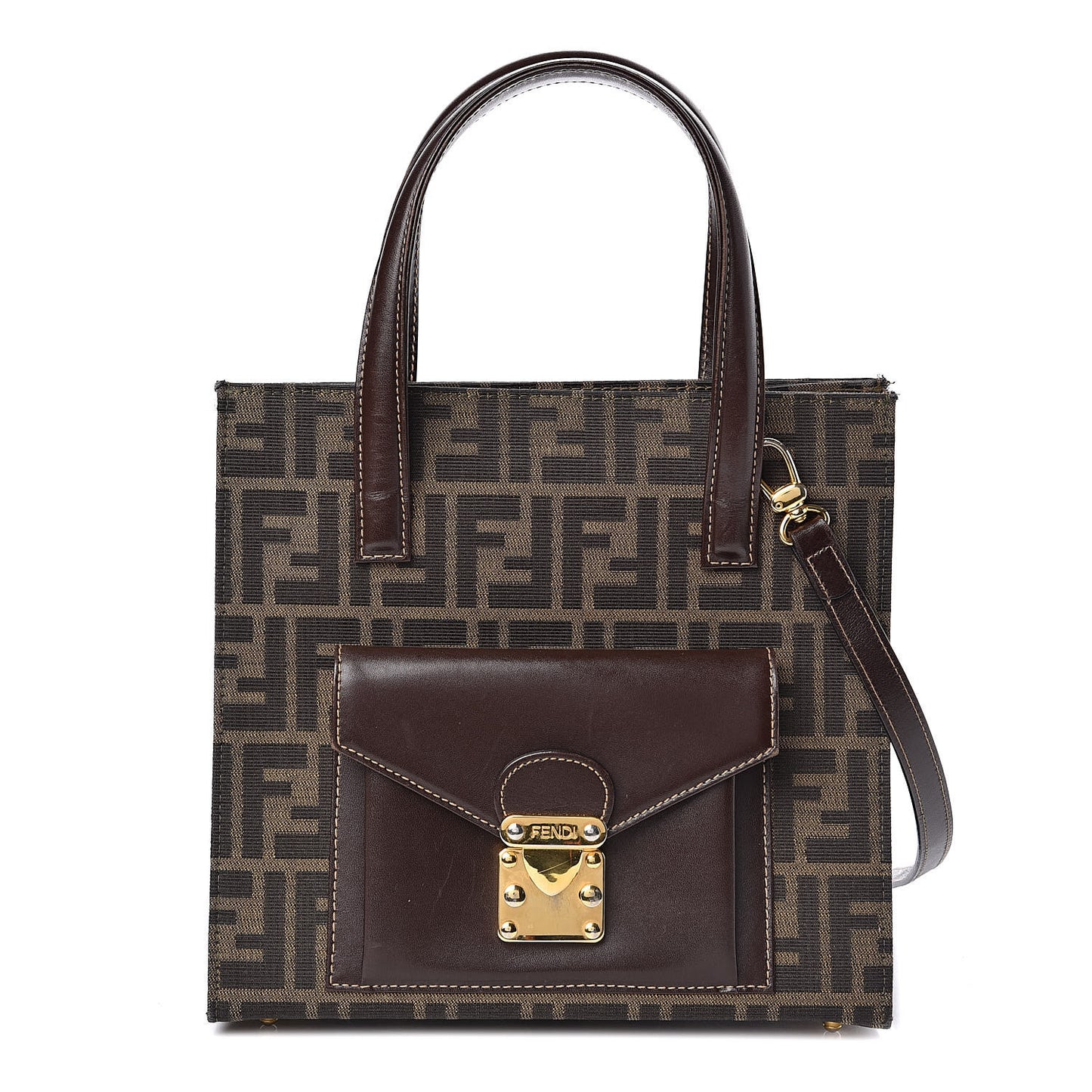 Zucca Pocket Tote Tobacco