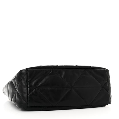 Prada Nappa Quilted Medium Dynamique Tote Black 4 of 10