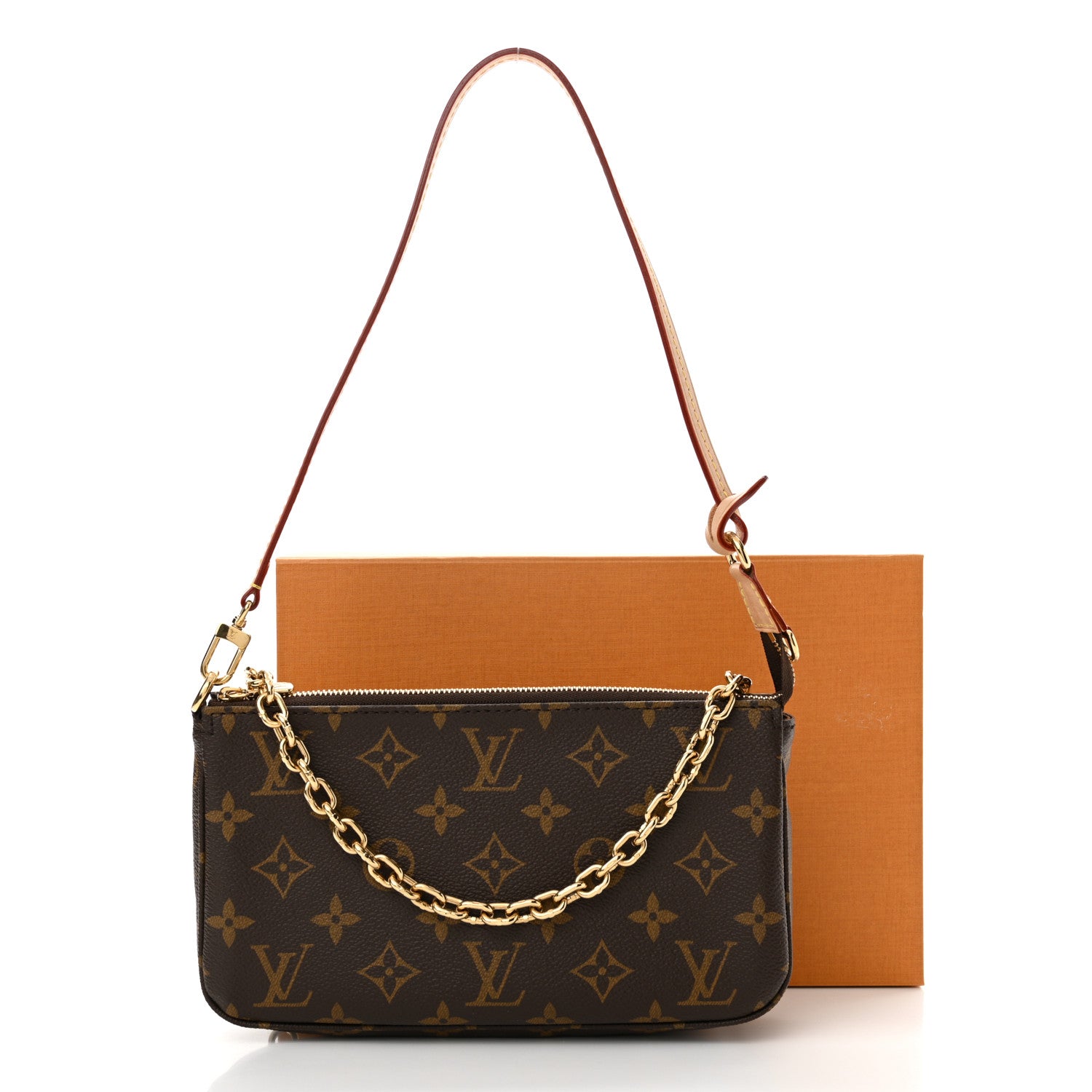 Louis Vuitton Monogram Chain Pochette Accessories 12 of 12