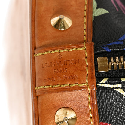 Louis Vuitton Monogram Multicolor Alma Black 6 of 9