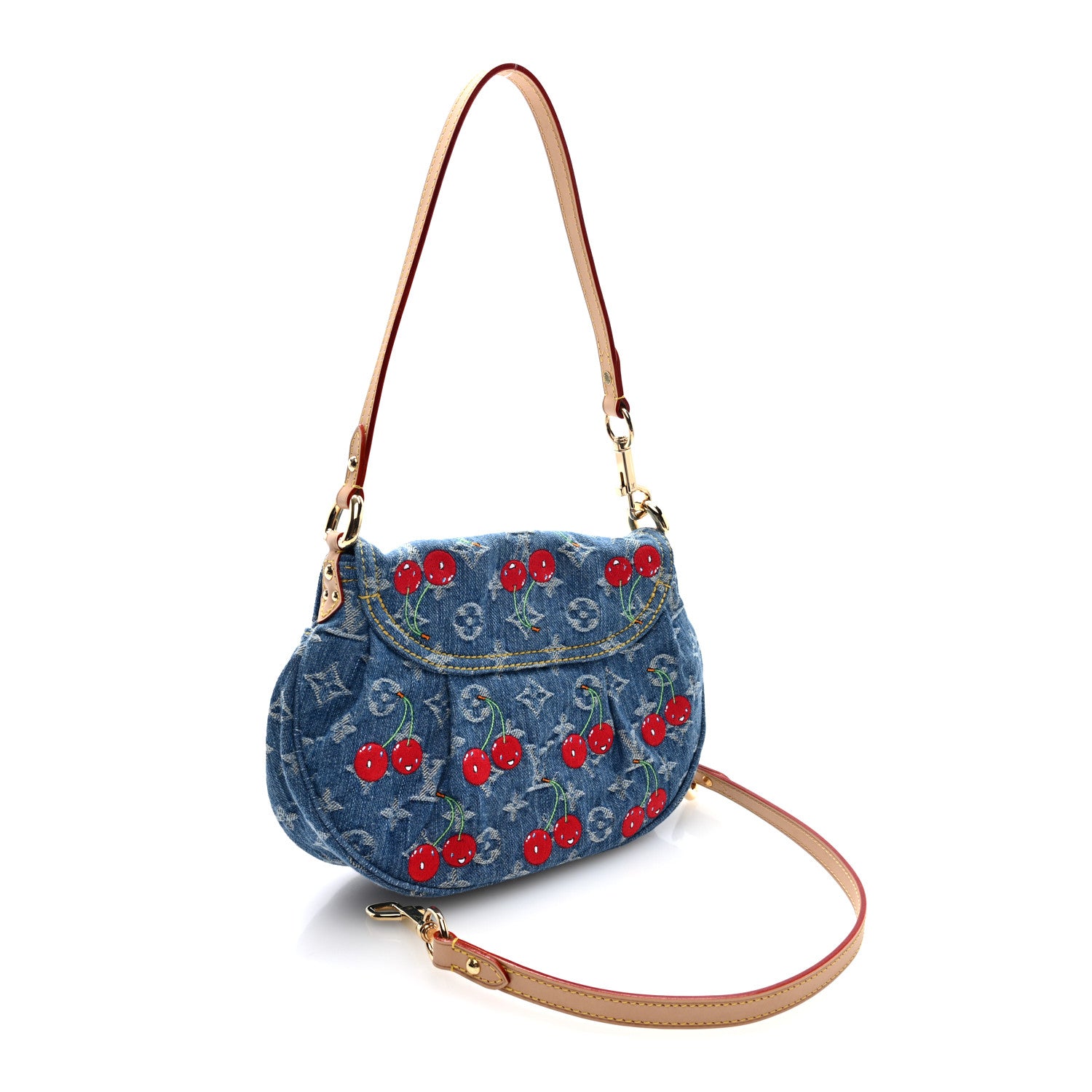 Louis Vuitton LV X TM Monogram Denim Cerises Sunset 3 of 10