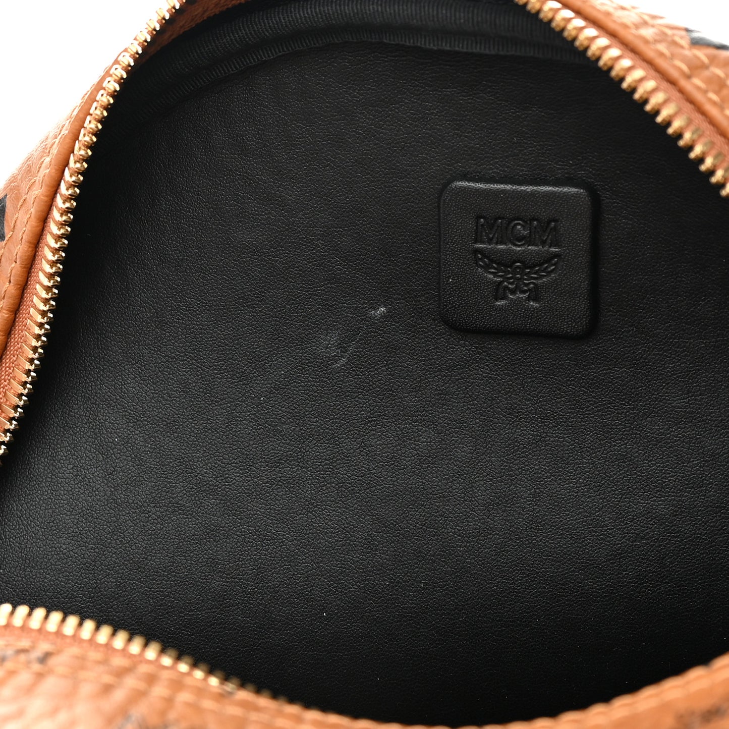 Visetos Medium Side Studs Stark Backpack Cognac