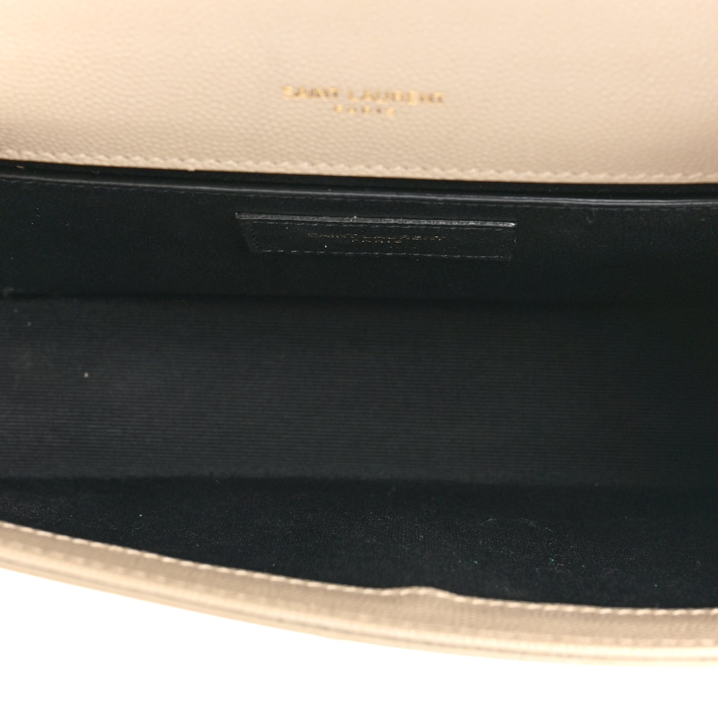 Grain De Poudre Small Monogram Kate Satchel Dark Beige