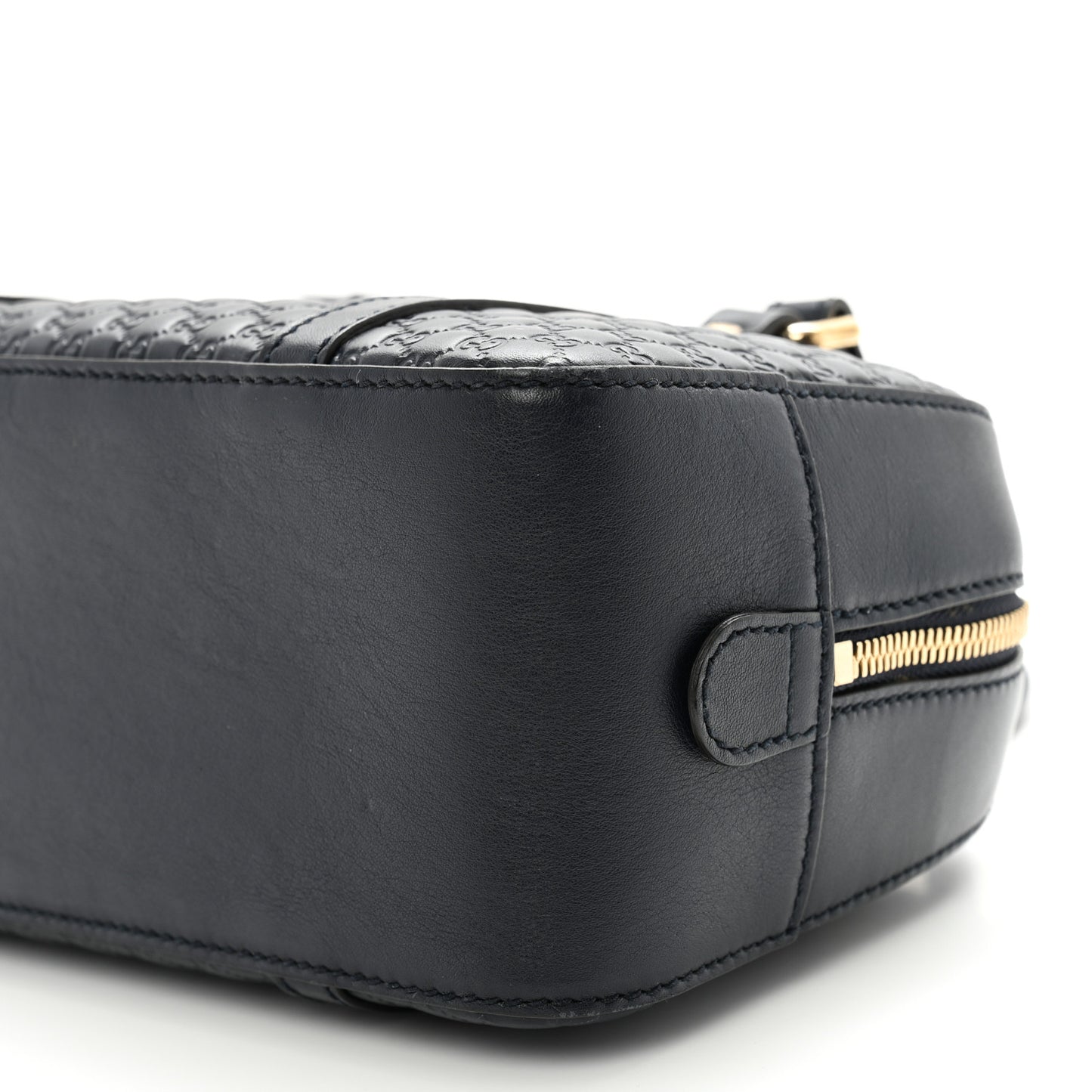 Soft Microguccissima Small Crossbody Bag Blue