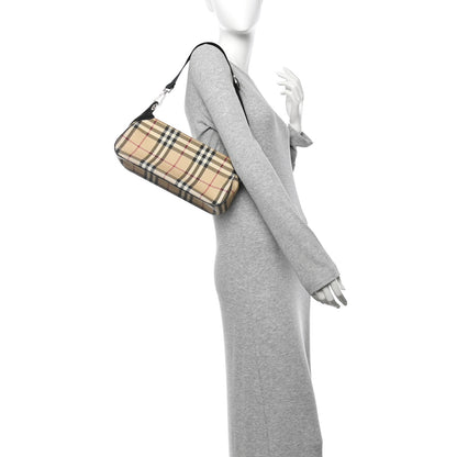 Burberry House Check Shoulder Bag Black 2 of 11
