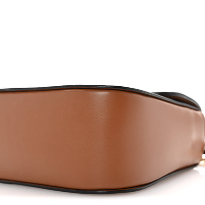 Miu Miu City Calf Lock Shoulder Bag Cognac 9 of 9