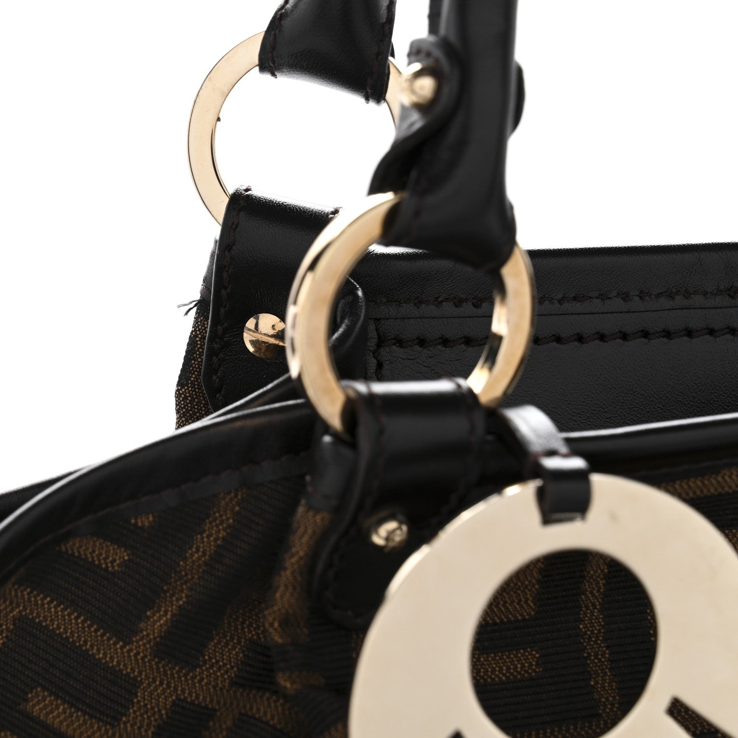 Fendi Zucca Large Chef Shopper Tote Tobacco 1852232 – FASHIONPHILE