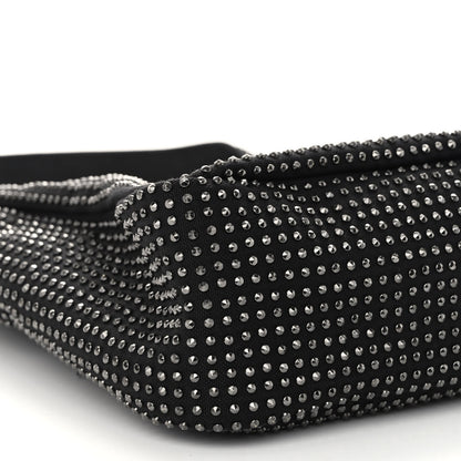 Saint Laurent Cotton Studded Le 5 A 7 Soft Hobo Black 8 of 10