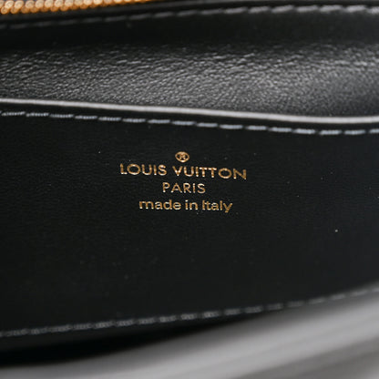 Louis Vuitton Lambskin Malletage Top Handle GO-14 MM Black 7 of 10
