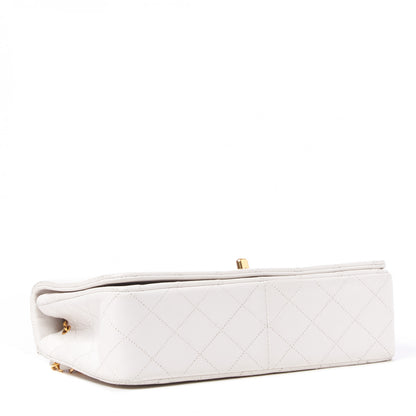 Chanel Lambskin Quilted Small Single Flap White 3 of 9