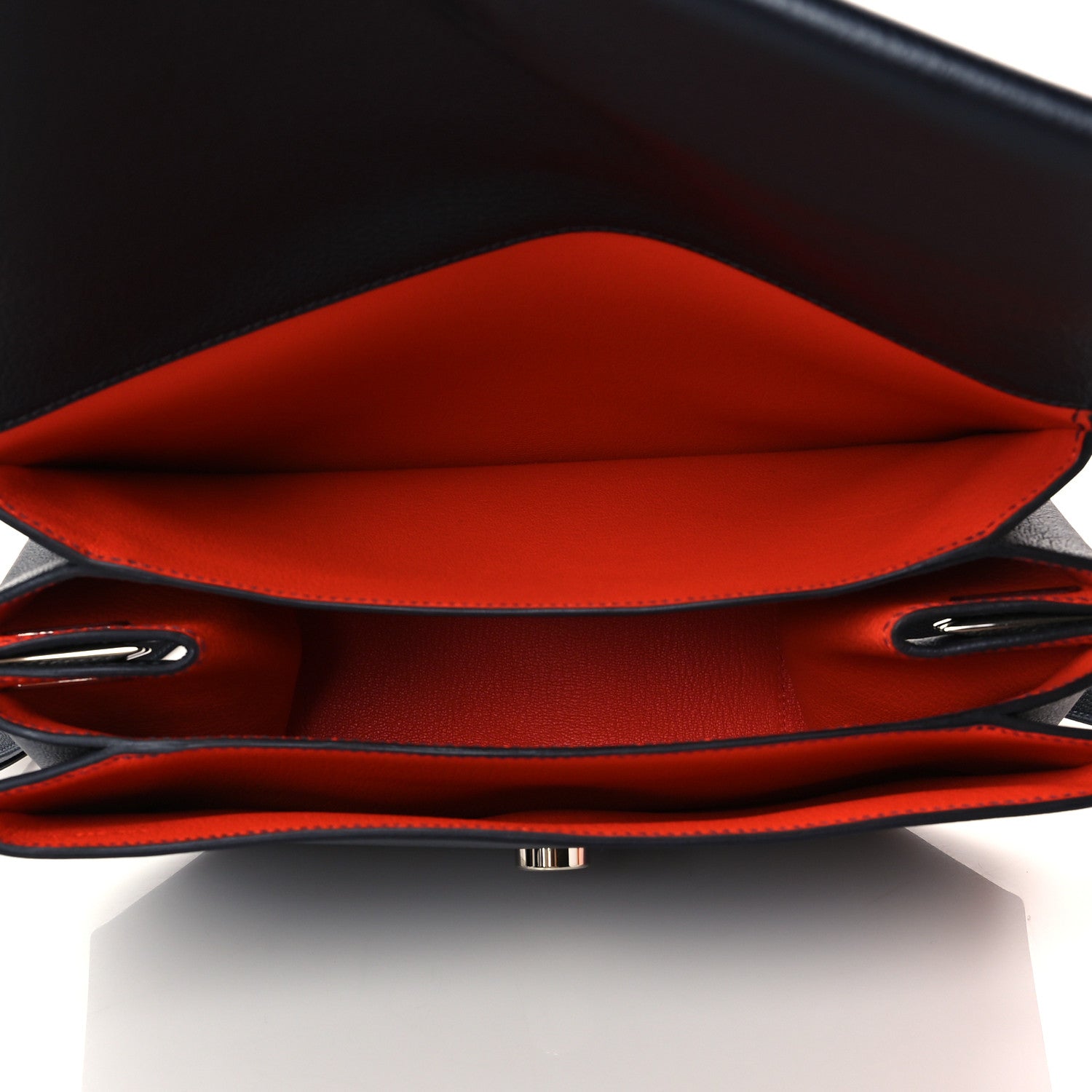 Hermes Taurillon Novillo Opli 28 Bleu Indigo Poppy 5 of 11