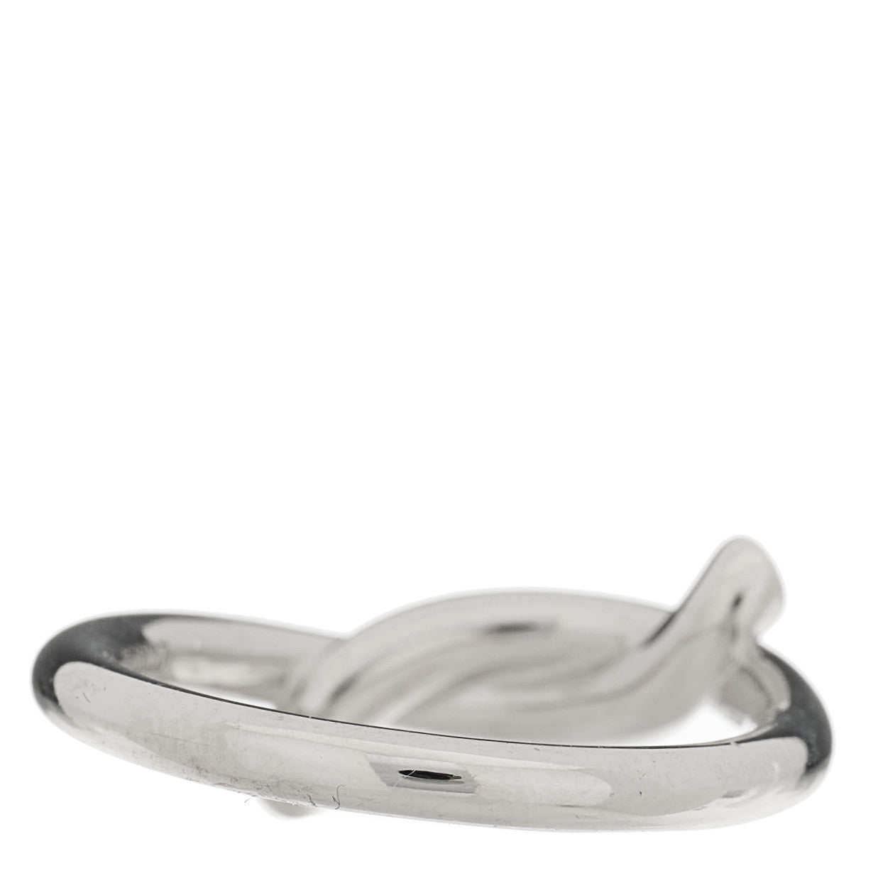 Cartier 18K White Gold Entrelaces Ring 51 5.75 3 of 4
