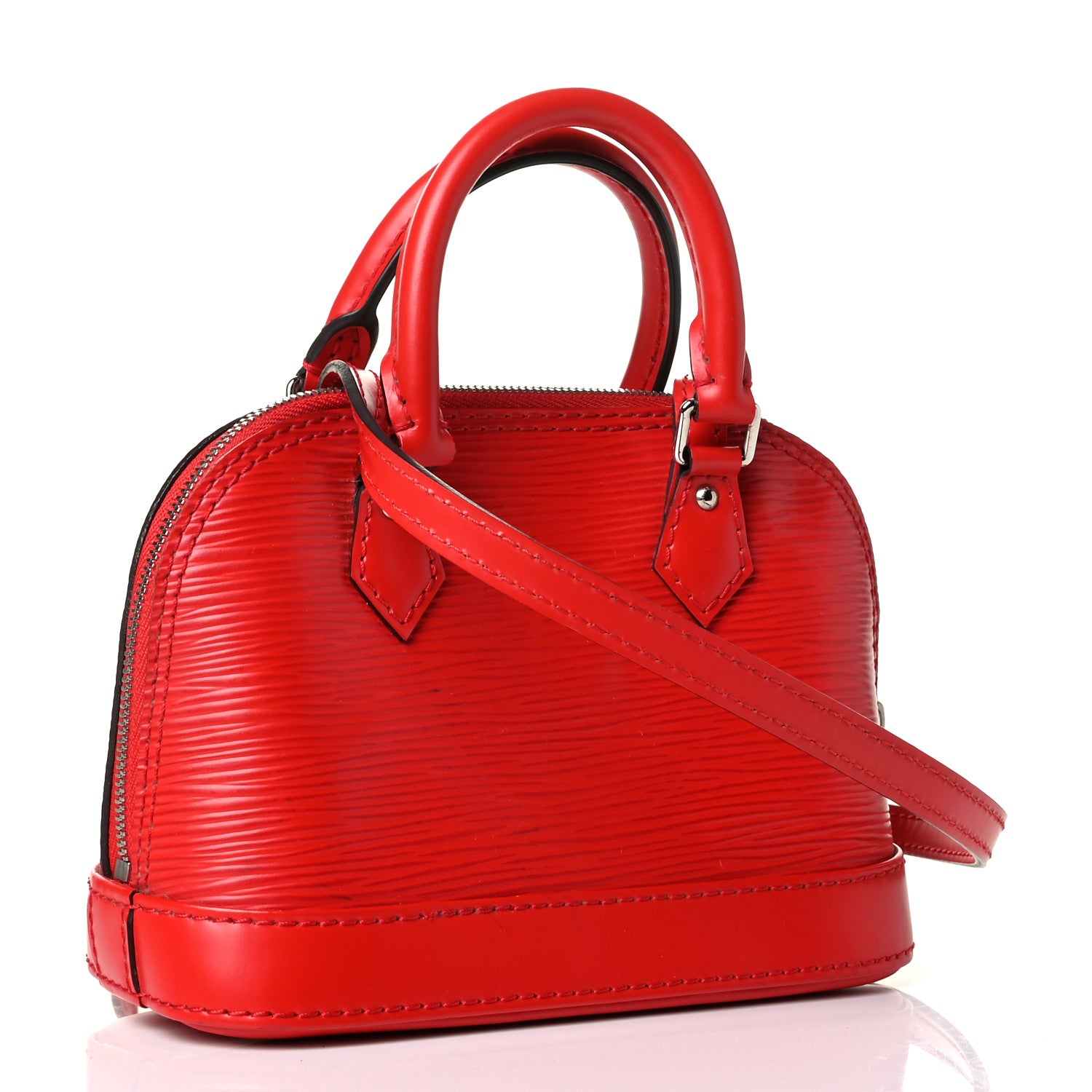 Louis Vuitton Epi Nano Alma Coquelicot 2 of 8