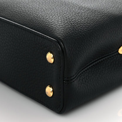 Louis Vuitton Taurillon Python Mini Capucines Black 8 of 8