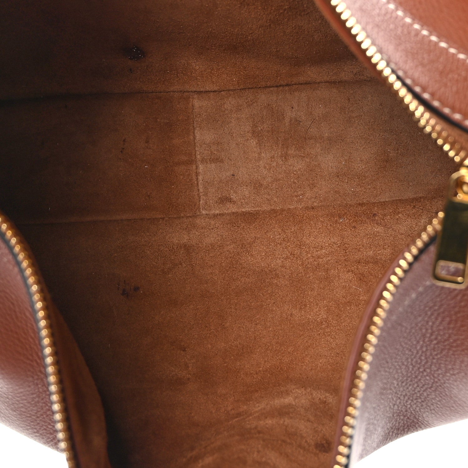 Celine Supple Calfskin Medium Romy Shoulder Bag Tan 6 of 9