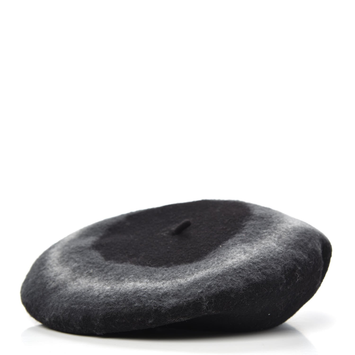 Christian Dior Rabbit Felt DiorArty Beret Black Grey 3 of 6