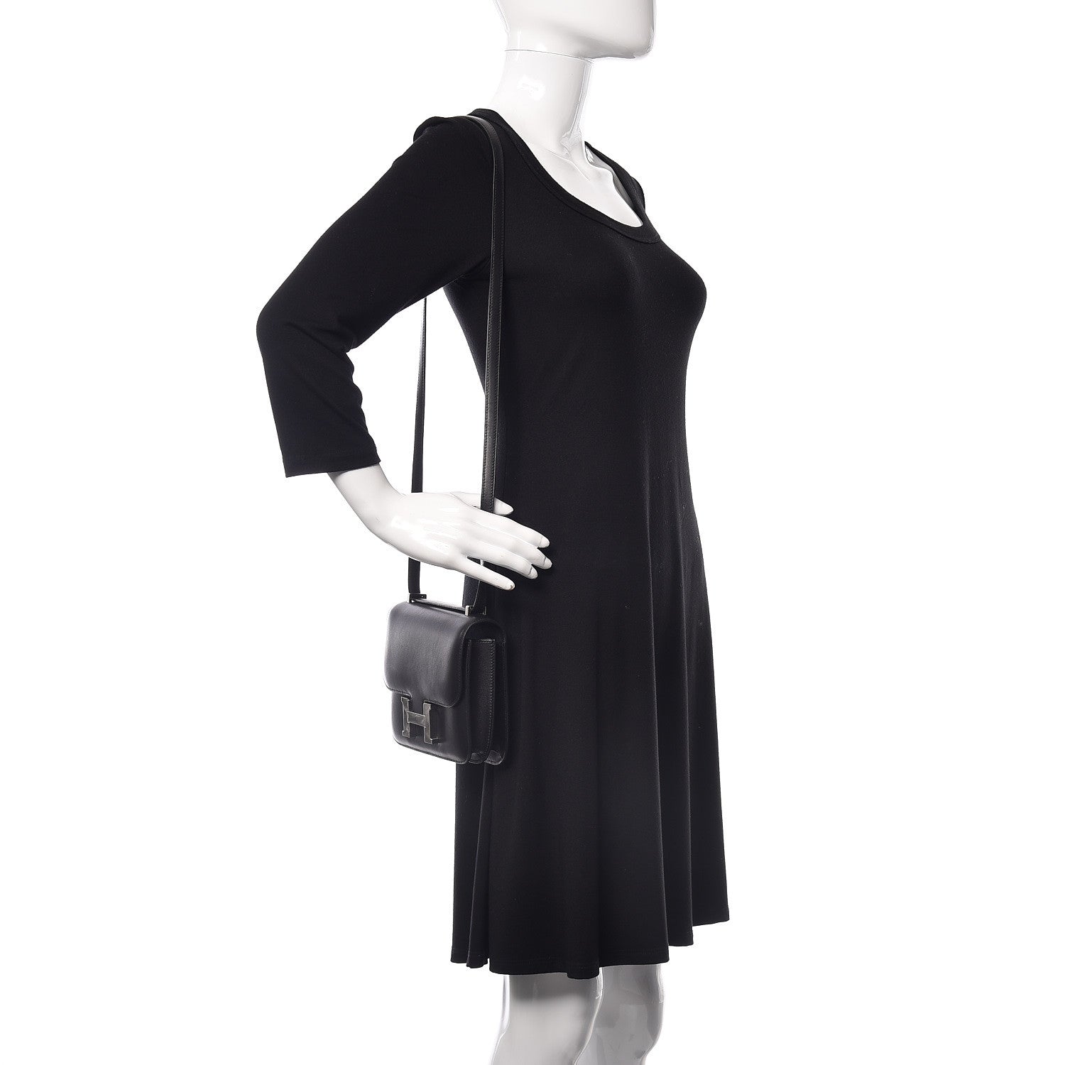 Hermes Evercalf Constance 18 Black 2 of 24